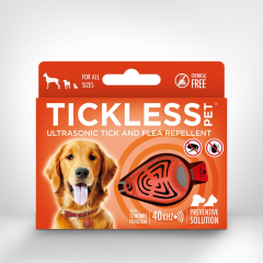 TICKLESS PET, Orange Punkkikarkoitin 1 kpl