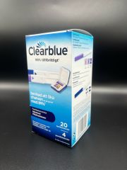 Clearblue Hedelmällisyysmonitorin testiliuskat (20 ovulaatio ja 4 raskaus) 1 kpl