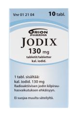 JODIX 130 mg tabl 10 kpl