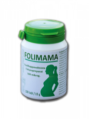 Folimama 500 mikrog 100 tabl