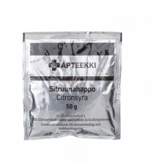 APTEEKKI Sitruunahappo 50 g