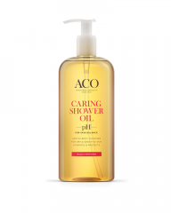 ACO BODY Caring Shower Oil Pumppupullo hajustettu 400 ml