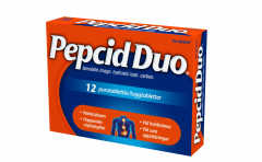 PEPCID DUO 10/165/800 mg purutabl 12 fol