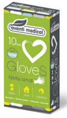 Avanti Medical tutkimuskäsine nitriili L puuteroimaton 10 kpl